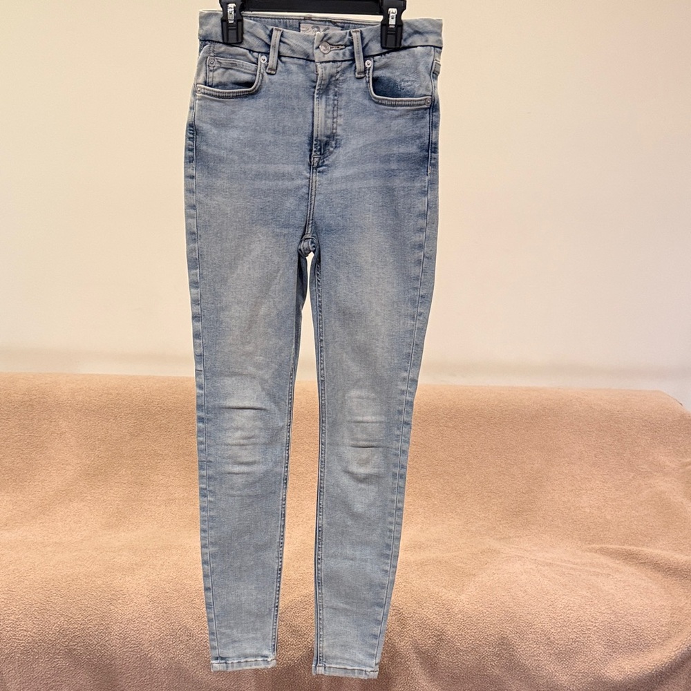 We The Free Denim Blue Skinny Jeans